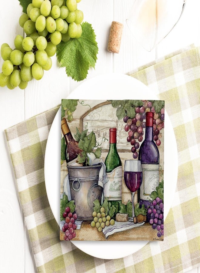 JarThenaAMCS 100Pcs Paper Napkins Vintage Red Wine Glass Disposable Luncheon Napkin Grapes Vineyard Dessert Dinner Hand Napkin for Drinks Theme Party Supplies - Image 5