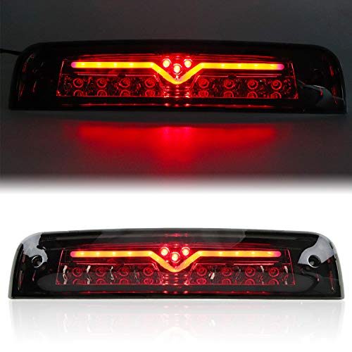 Tresound for 2009-2017 Dodge Ram 1500 2500 3500 3rd Third Brake Light Cargo Light LED High Mount Lamp (Smoked) - Image 3