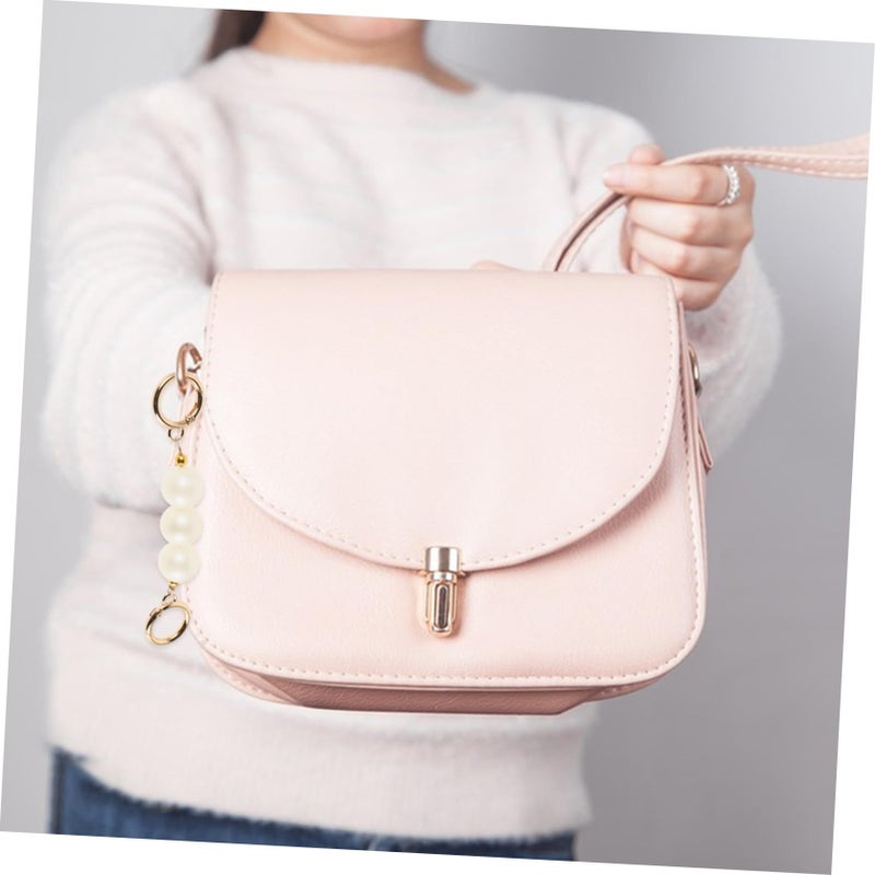 Adjustable Pearl Chain Purse Extender For Women Silver DIY Bag Accessories - Image 5
