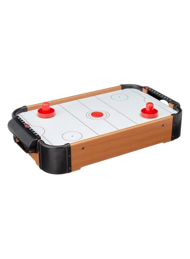 لعبة هوكي الهواء الخشبية الداخلية من Happy GiftMart، لعبة الطاولة العلوية، محول كهربائي للحائط، ألعاب للأولاد، ألعاب البنات، هدية عيد الميلاد، هدية عيد الميلاد، النمو، المرح، للأطفال. - Image 2