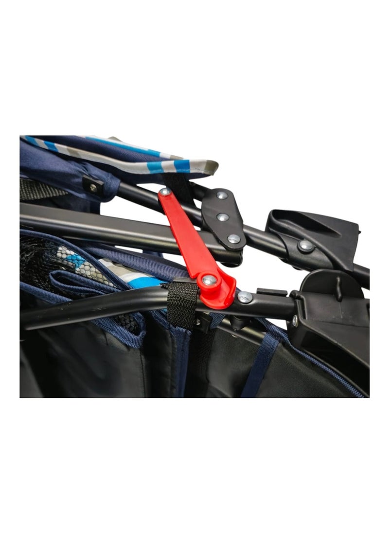 BABYCARA - 3 Wheels Baby Stroller Lightweight with Top Tray Compact And Stylish Design For 6 Months To 3 Years - Image 1