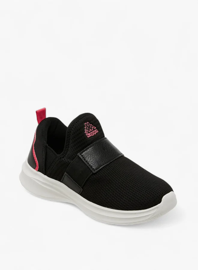 Kappa Girls' Panelled Slip-On Sports Shoes
