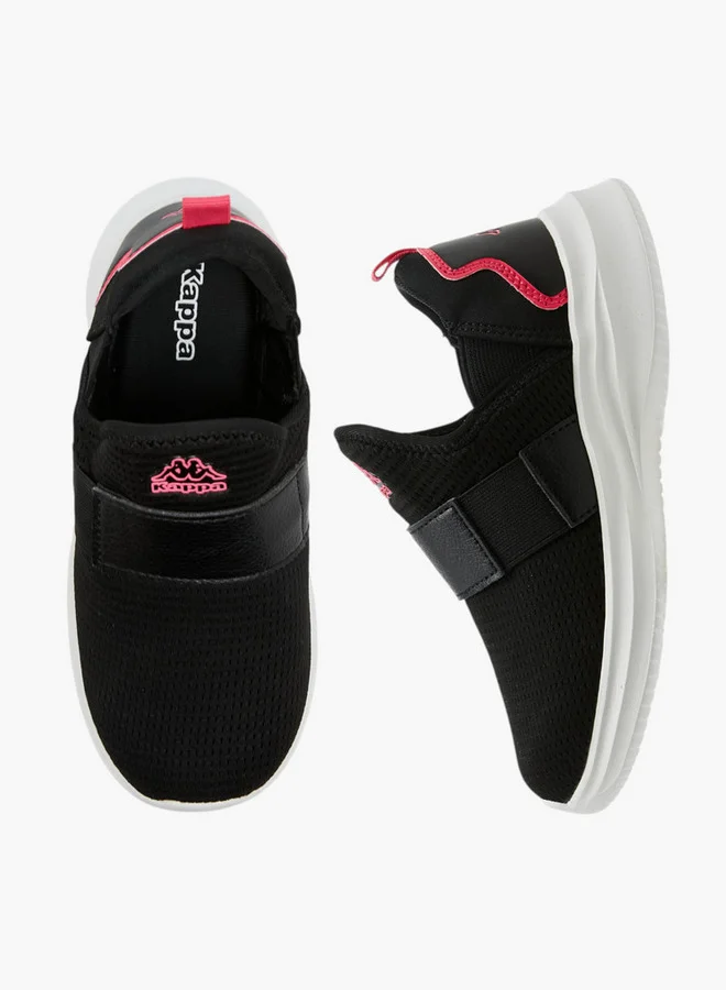 Kappa Girls' Panelled Slip-On Sports Shoes