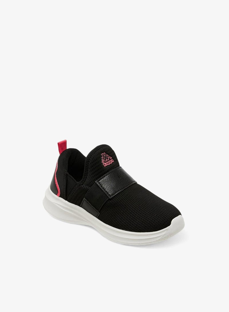 Kappa Girls' Panelled Slip-On Sports Shoes - Image 2