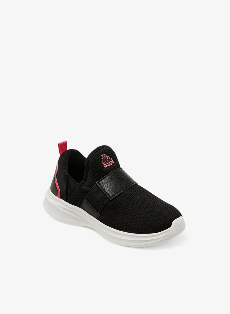 Kappa Girls' Panelled Slip-On Sports Shoes