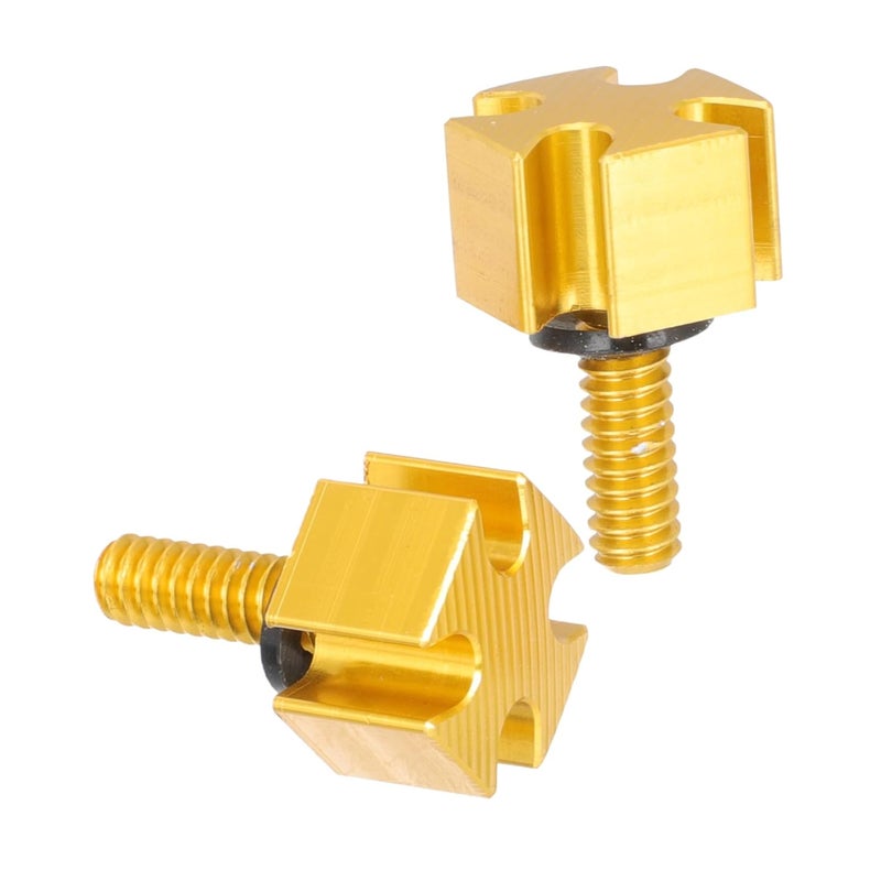 2pcs Aluminum Motorcycle Rear Seat Bolts Easy Install Seat Screws Parts - Image 1