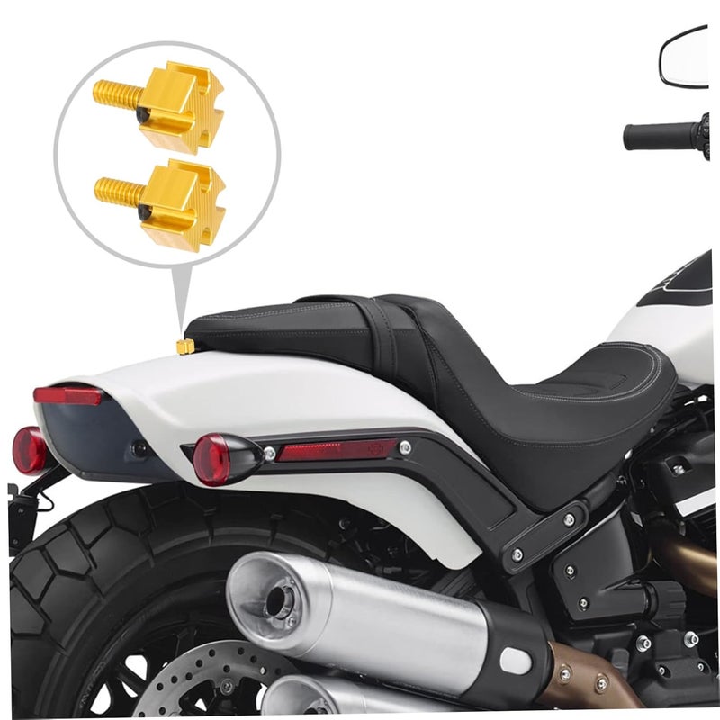 2pcs Aluminum Motorcycle Rear Seat Bolts Easy Install Seat Screws Parts - Image 5