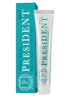 President President Antibacterial Toothpaste 50ml - Effective Protection and Deep Cleaning in a Perfect Size  - Image 1