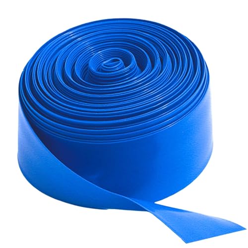 SWIMLINE HYDROTOOLS 8703 Economy KinkFree PVC Backwash Hose 25 X 15 For Swimming Pools Pool Hose Heavy Duty Chemical Resistant Versatile Kink Free Lay Flat UV Resistant Drain Hose - Image 1