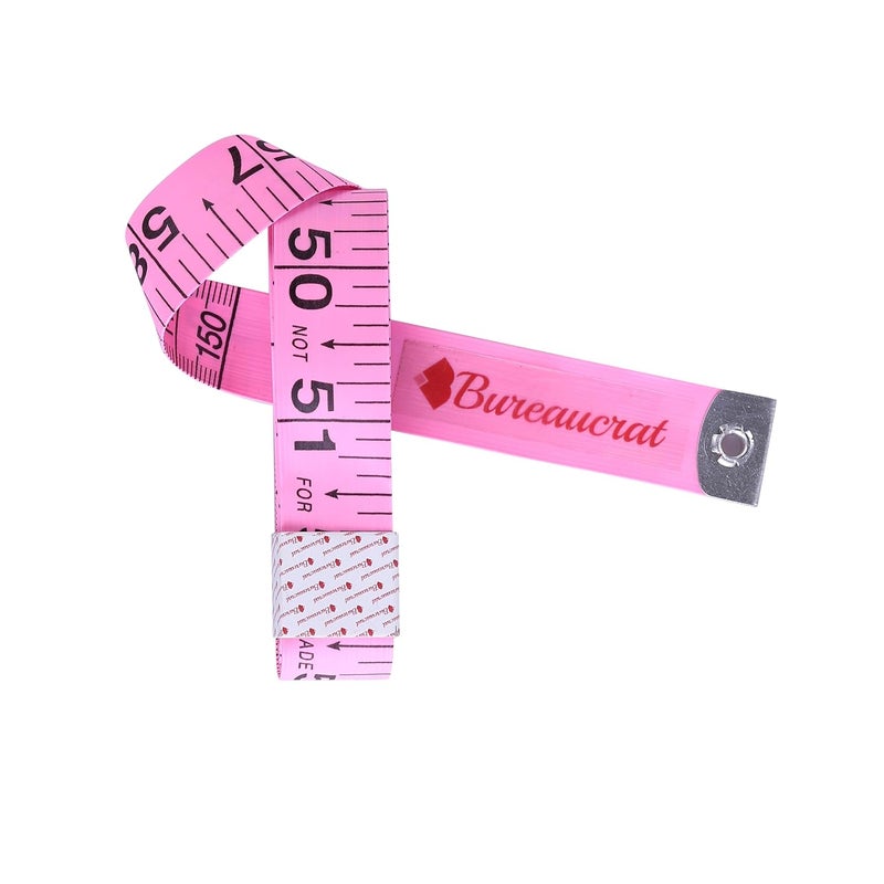 Bureaucrat Bureaucrat Measuring Tape Body Measurement Inch Tape 60 Inches150 CMs Double Side Rulers Fiberglass Flexible PortableSewing Dress Making Tailors Tape Pack of 5Multicolour  - Image 5
