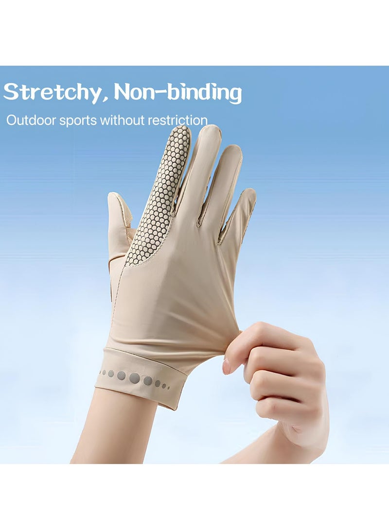 Women's Sun Protective Gloves - UPF 50+ UV Sun Protection, Quick-Dry Anti-Slip Driving Gloves for Cycling and Riding - Image 4