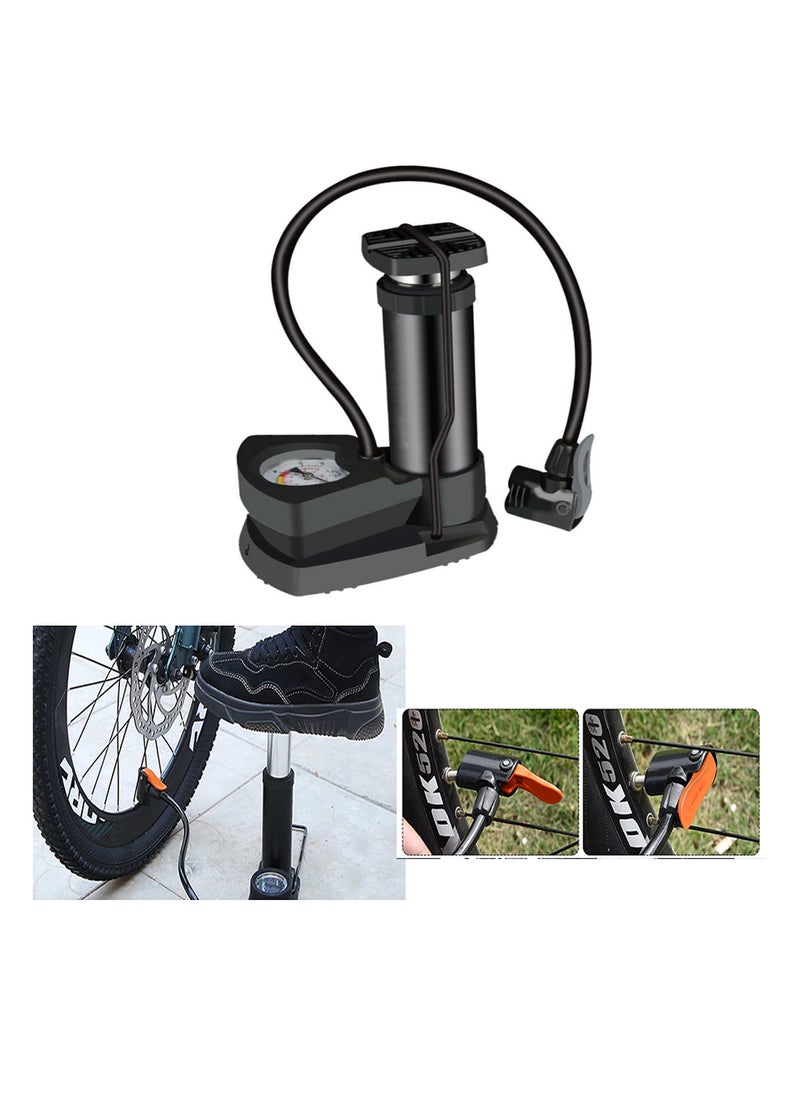 Generic - Mini air pump for tire inflator, mini air pump for car tires, portable air pump for scooter, motorcycle, bicycle, multi-purpose - from Rana store - Image 1
