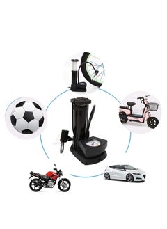 Generic Mini air pump for tire inflator, mini air pump for car tires, portable air pump for scooter, motorcycle, bicycle, multi-purpose - from Rana store  - Image 3