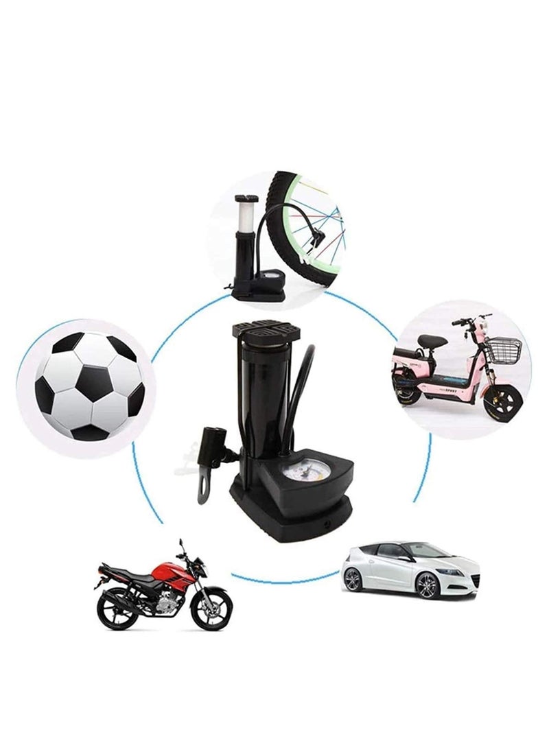Generic - Mini air pump for tire inflator, mini air pump for car tires, portable air pump for scooter, motorcycle, bicycle, multi-purpose - from Rana store - Image 1