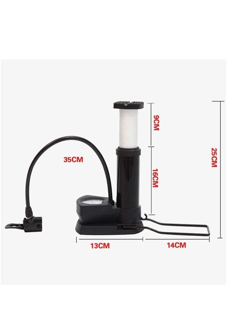 Generic - Mini air pump for tire inflator, mini air pump for car tires, portable air pump for scooter, motorcycle, bicycle, multi-purpose - from Rana store - Image 1