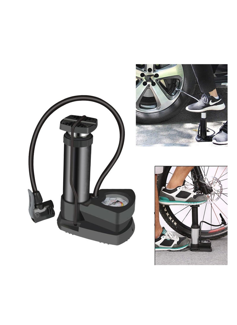 Generic - Mini air pump for tire inflator, mini air pump for car tires, portable air pump for scooter, motorcycle, bicycle, multi-purpose - from Rana store - Image 1