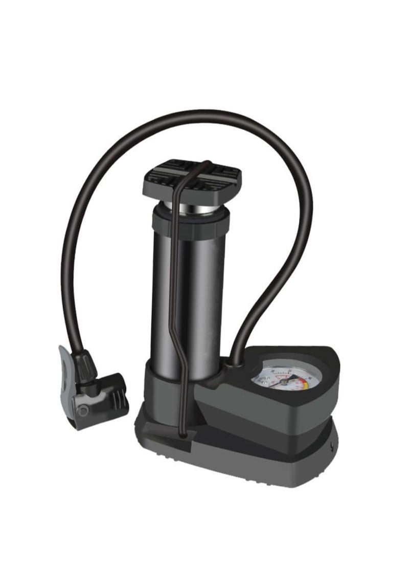 Generic - Mini air pump for tire inflator, mini air pump for car tires, portable air pump for scooter, motorcycle, bicycle, multi-purpose - from Rana store - Image 1