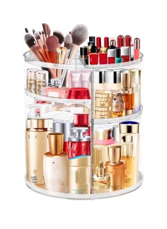 LEE 360 Acrylic Rotation Makeup Organizer, Large Capacity, Easy Access, Sturdy, Multi-functional, Great Gift Idea  - Image 1