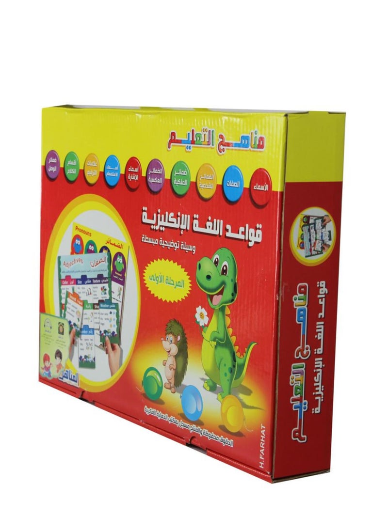 SUNDUS - English grammar first stage educational puzzle - Image 1