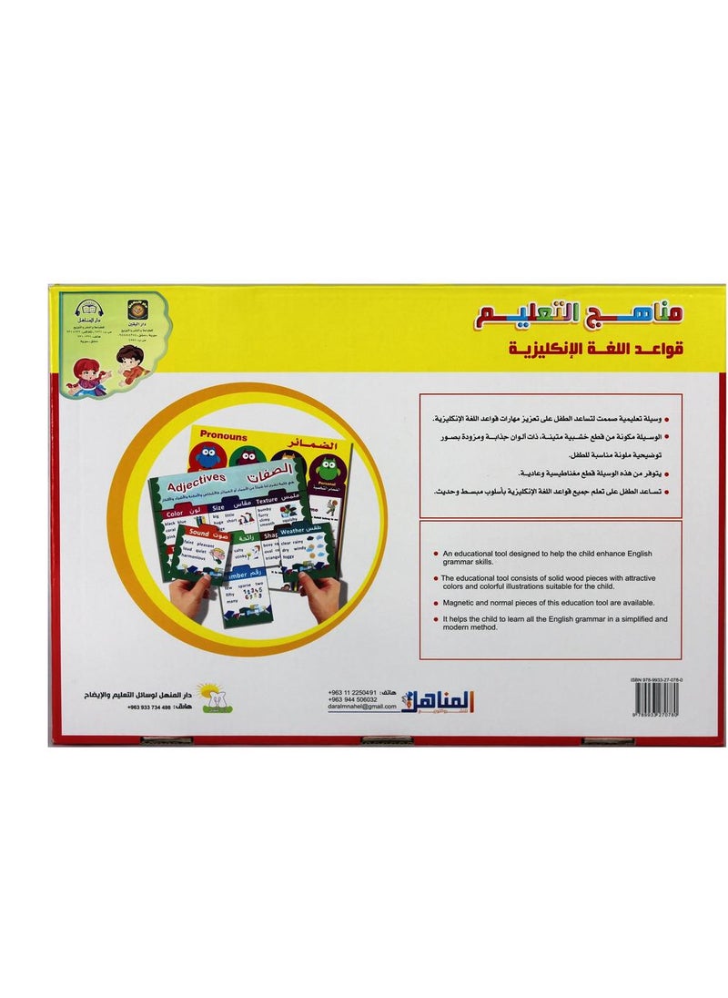 SUNDUS - English grammar first stage educational puzzle - Image 1