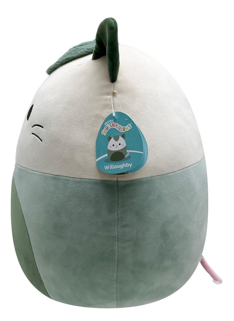 Squishmallows Willoughby The Green Possum - 16 Inches  - Image 3