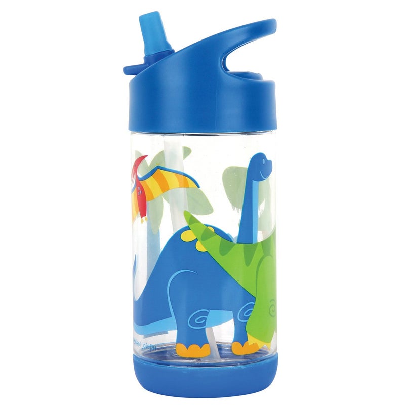 Stephen Joseph, Kids Flip Top Water Bottle, 10 oz Tritan BPA Free, Water Bottle for Girls & Boys, Back to School Flip Top Bottle, DINO - Image 3