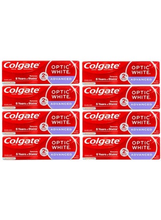 Colgate Optic White Advanced Toothpaste, Removes 5 Years of Stains, 0.75 oz (24g) - Pack of 12 - pzsku/Z1ACE458ED43EAE7162B9Z/45/1744002983/0234c241-3bbb-40a1-a1b5-707ce0063e94