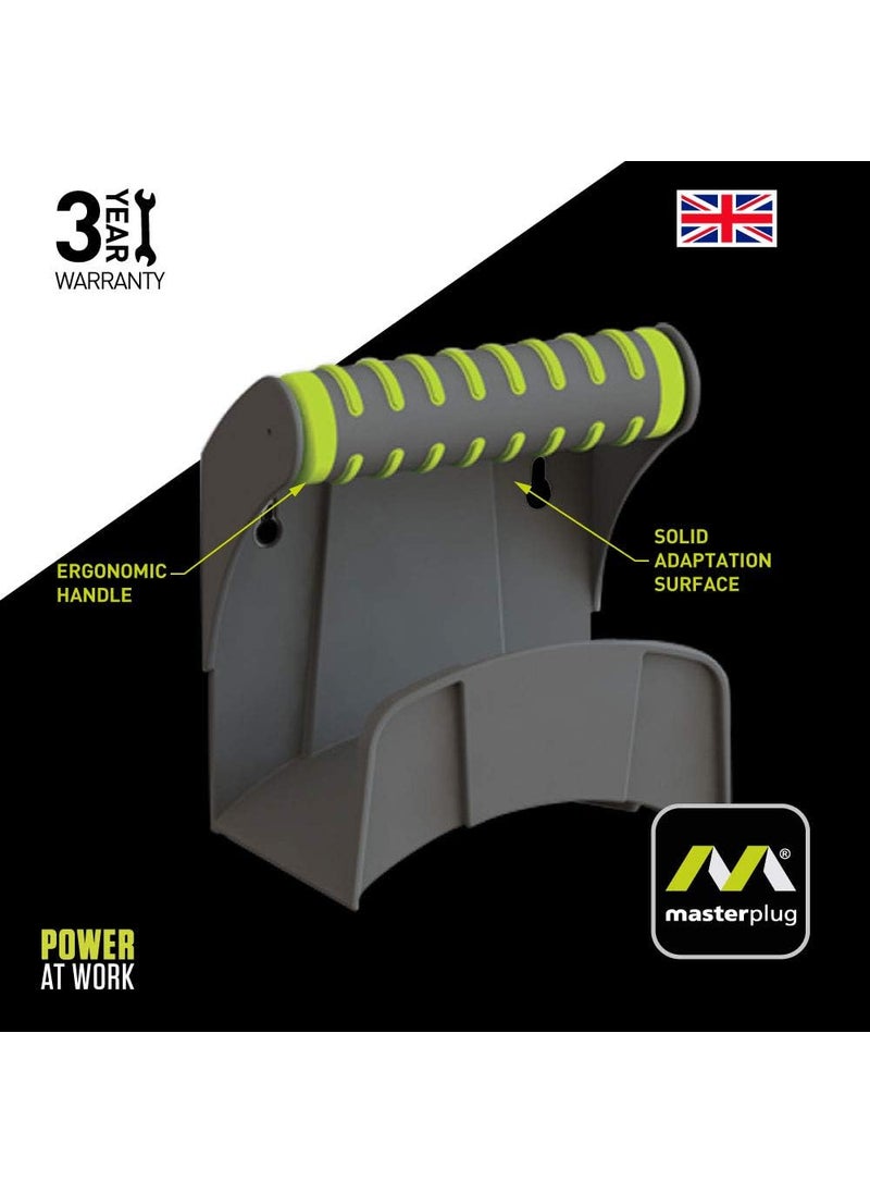 MASTERPLUG Extension Cord Wall Mount Storage Hanger  Carrying Handle  - Image 3