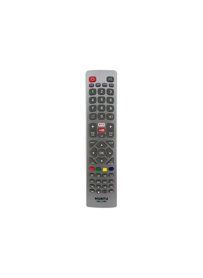 Huayu Universal Remote Control Huayu Rm-L1589 Sharp Aquos Netflix Youtube - Lcd Led Tv - Image 2