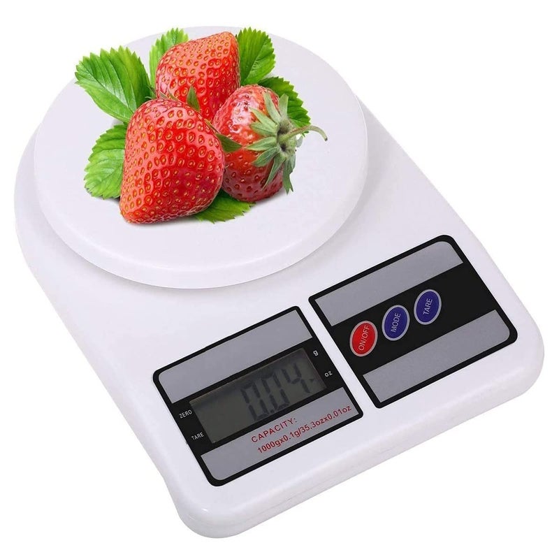 Avenn Avenn Multipurpose Portable Electronic Digital Kitchen Scales Weight Machine 10 Kg with Back Light - Image 1