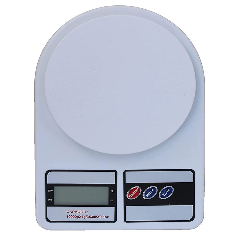 Avenn Avenn Multipurpose Portable Electronic Digital Kitchen Scales Weight Machine 10 Kg with Back Light - Image 3