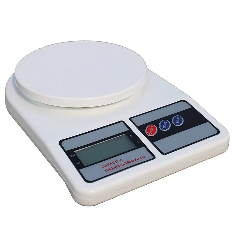 Avenn Avenn Multipurpose Portable Electronic Digital Kitchen Scales Weight Machine 10 Kg with Back Light - Image 2
