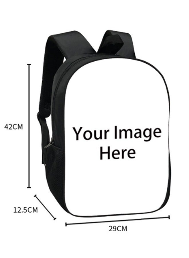 ROBLOX 3Pcs Roblox Book Bag Peripheral Pen Bag Lunch Bag Backpack Set black - Image 2