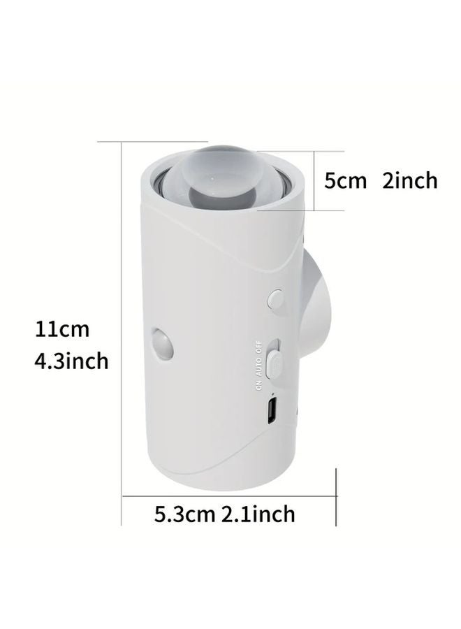 Rechargeable Motion Sensor LED Wall Light RGB Gradient Dimmable Smart Lighting White - Image 3
