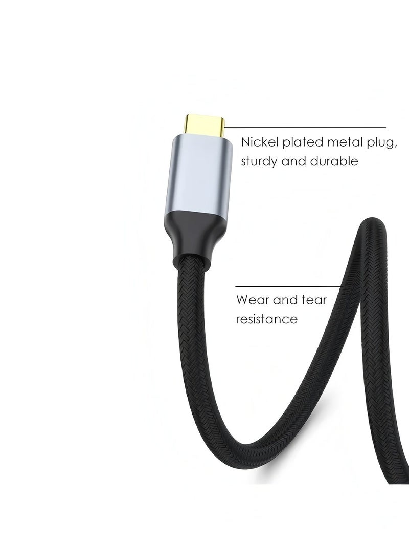 فليفيو كابل USB C إلى DisplayPort، (8K@60Hz 2K@240Hz أو 4K@144Hz)، كابل USB Type C إلى DP أحادي الاتجاه HDR، لجهاز iPhone 15 Pro/Max، وMacBook Pro/Air - Image 4