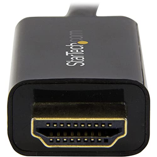 Startech.com StarTechcom 10ft 3m DisplayPort to HDMI Cable 4K 30Hz DisplayPort to HDMI Adapter Cable DP 12 to HDMI Monitor Cable Converter Latching DP Connector Passive DP to HDMI Cord DP2HDMM3MB - Image 3