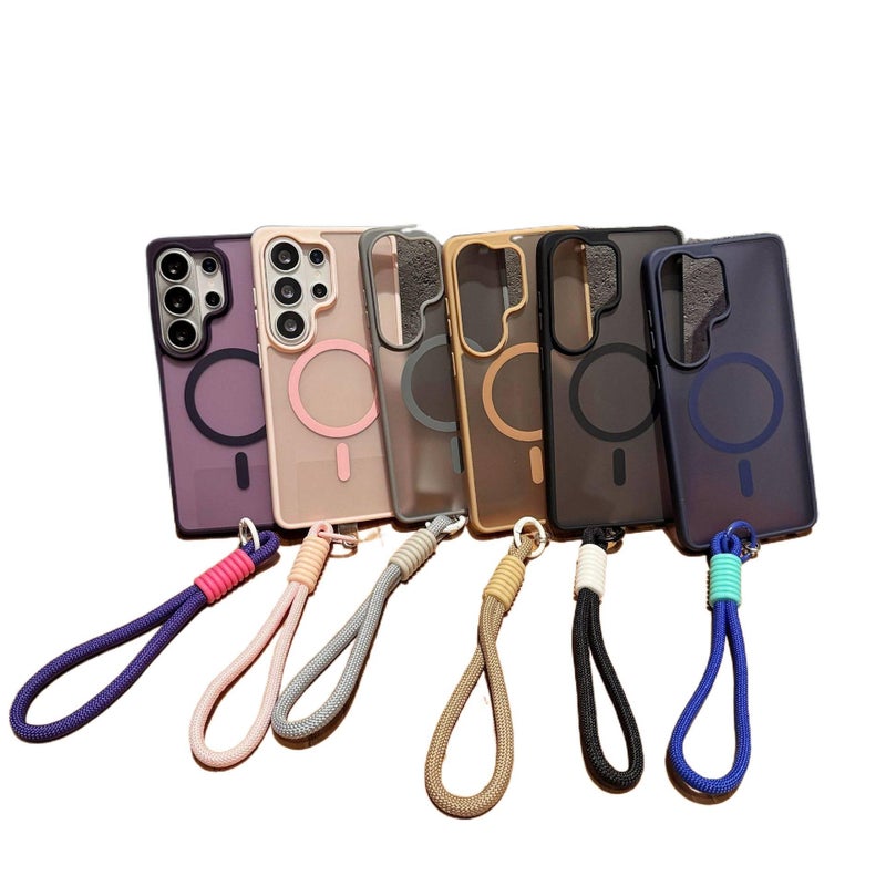 غطاء MagSafe | Gold | مغناطيسي قوي | لـ Samsung Galaxy S24 - Image 2