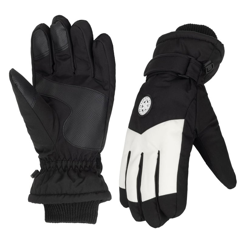 Eohak Men and Women Ski Gloves Winter Cold Weather Gloves Touchscreen Warm Waterproof Gloves for Cycling, Running, Driving, Skiing - Image 4