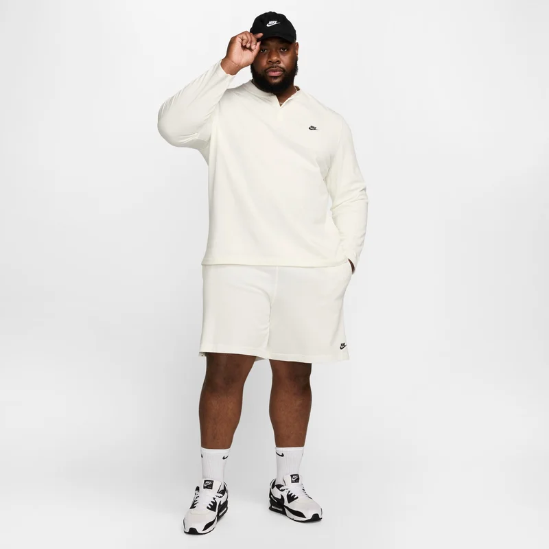Nike Men's Club Long-Sleeve Henley