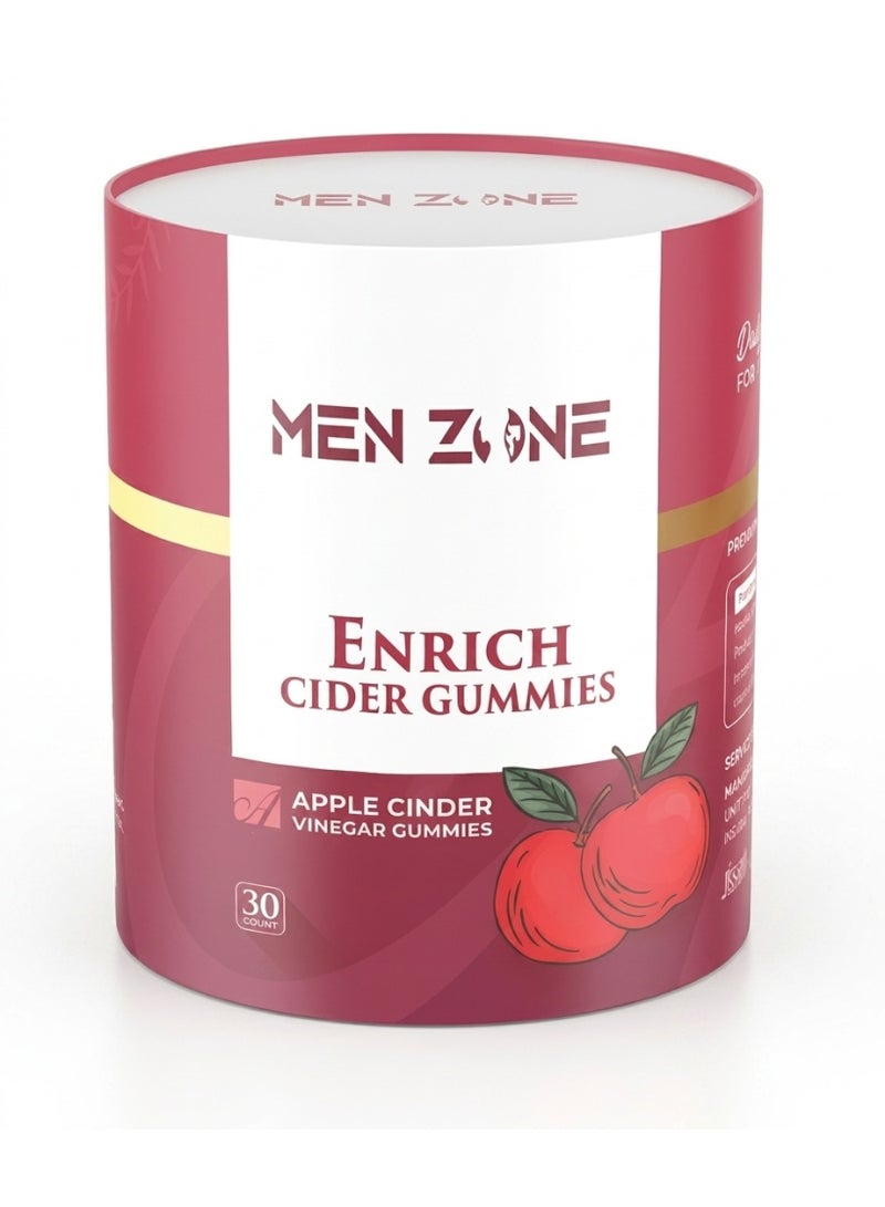 Men Zone Enrich Apple Cider Gummies 30's