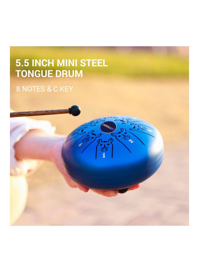 NIBEMINENT Steel Tongue Drum With 2 Sticks - Image 5