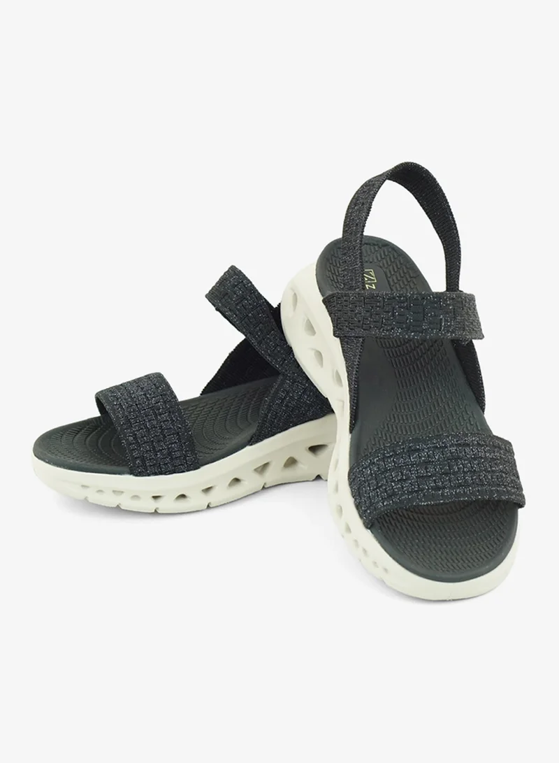 Zayna Black 221-340 Zayna Ladies Casual Backstrap Sandals 3F2006-913 Black for Women | Best Price UAE