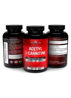 Divine Bounty Divine Bounty Acetyl L-Carnitine Capsules 1200mg Per Serving - L Carnitine Supplement 120 Vegetarian Capsules  - Image 4