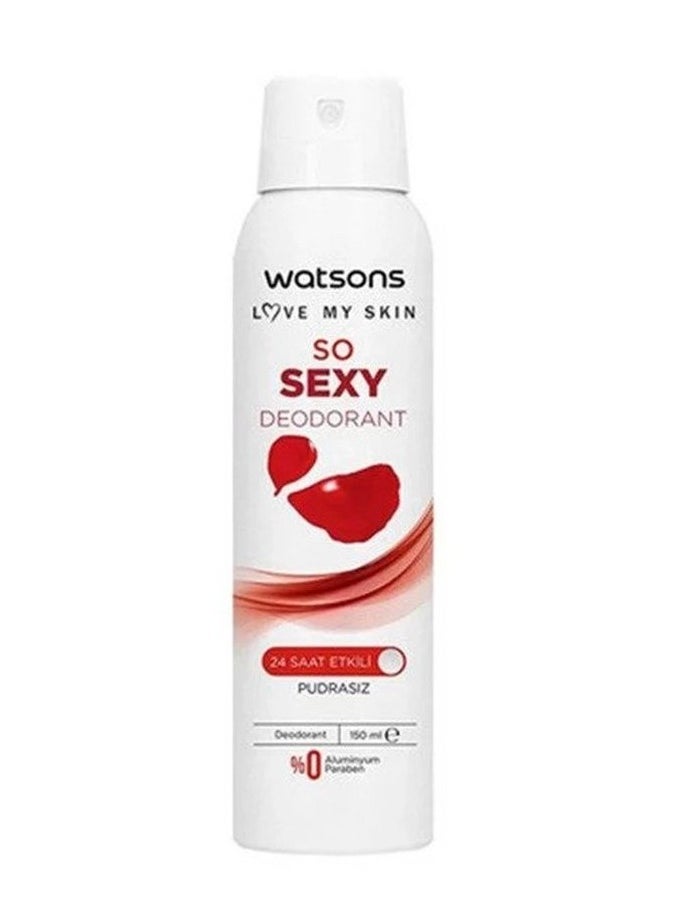 Watsons Deodorant Spray Pudrasiz 150ml  - Image 1