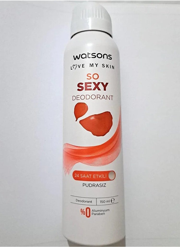 Watsons Deodorant Spray Pudrasiz 150ml  - Image 2