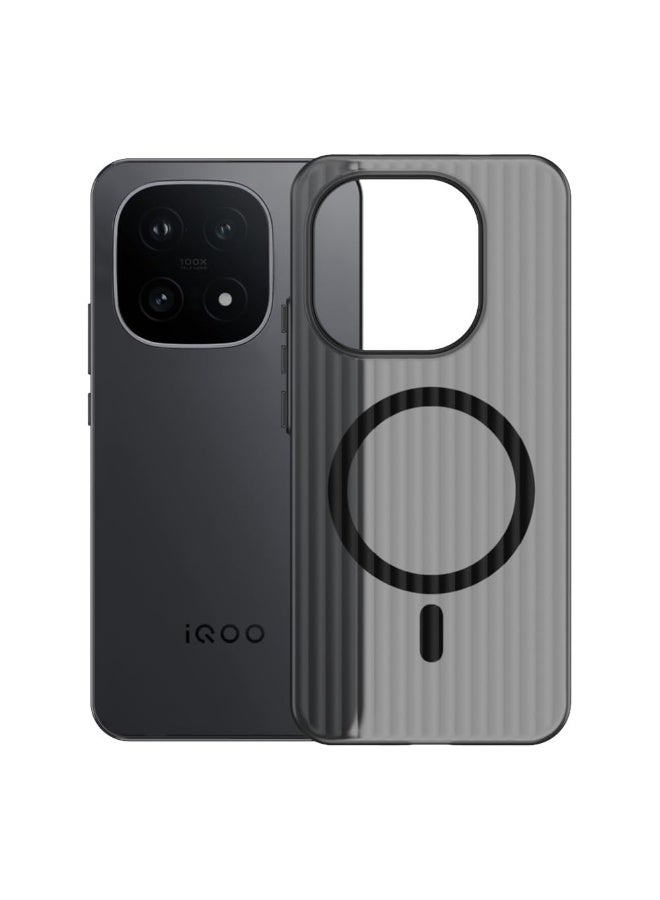general Frosted Case Compatible with Vivo iQOO 15 5G, 【Built In Magnetic Suction】 【Four Corner Built-in Airbags】, Anti Shock and Anti Fall Cover for Vivo iQOO 15 - Image 1