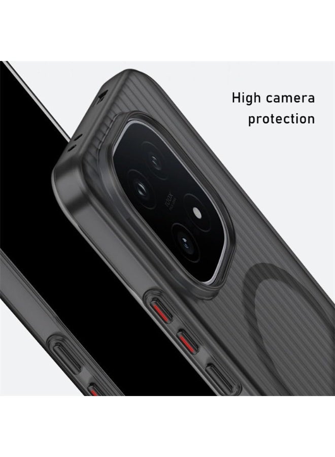 general Frosted Case Compatible with Vivo iQOO 15 5G, 【Built In Magnetic Suction】 【Four Corner Built-in Airbags】, Anti Shock and Anti Fall Cover for Vivo iQOO 15 - Image 3