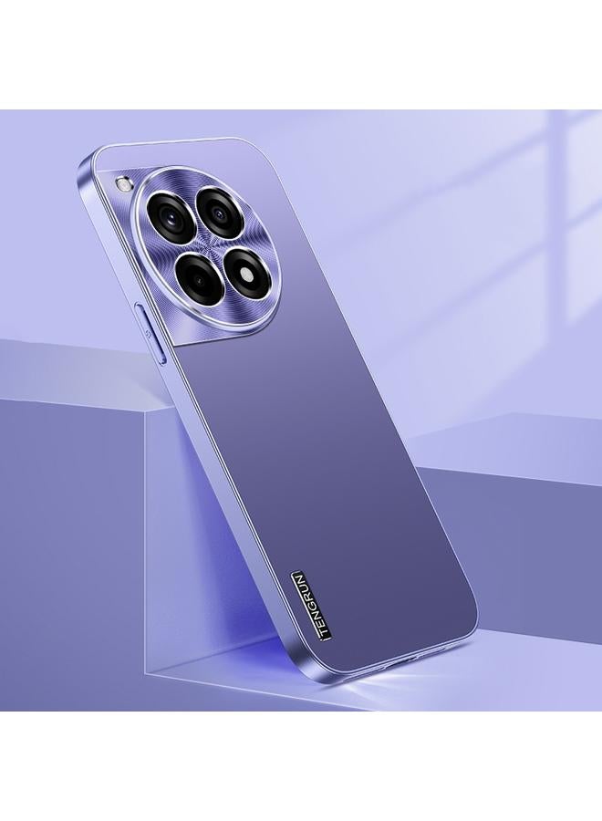 erorex For OnePlus Ace 3 Streamer Series Micro Frosted Metal Paint PC Phone Case(Dark Purple) 