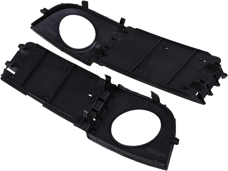 DEMULAX Car Front Bumper Fog Light Grille Cover - Image 3