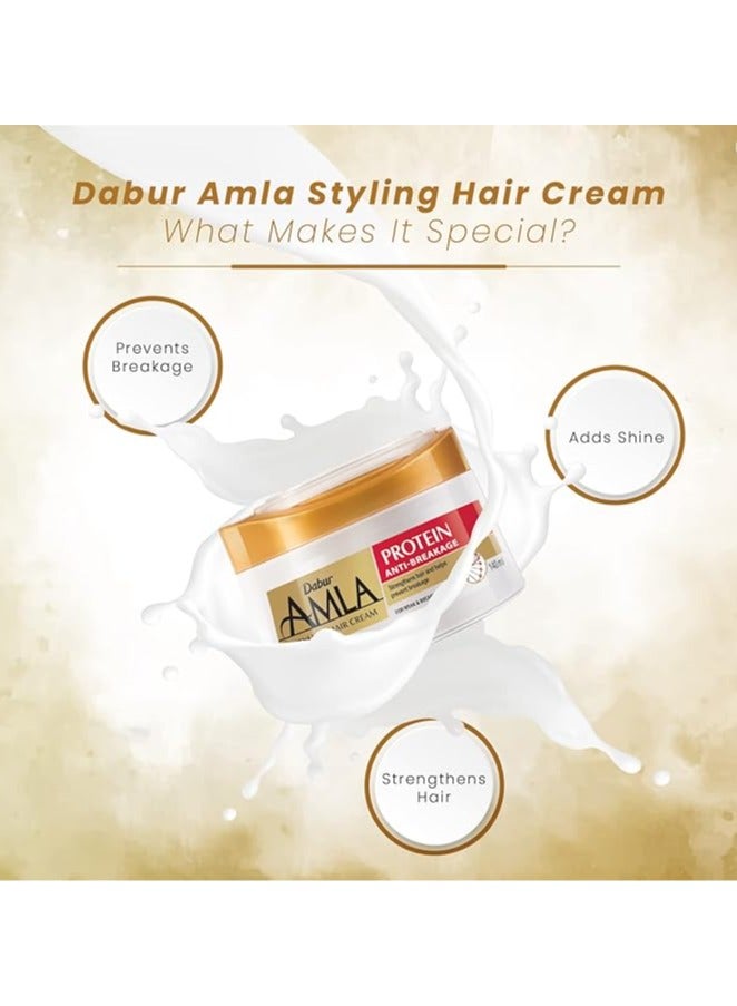 دابر املا كريم تصفيف الشعر بالبروتين - 125 مل - Image 3